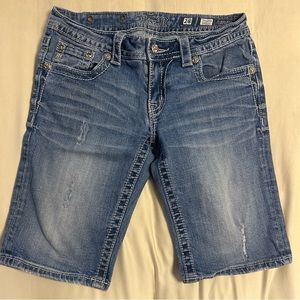 Miss Me Bermuda Jean Shorts